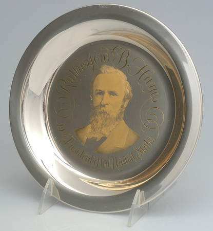 Franklin Mint Presidential Plates Rutherford B Hayes19th President No Box Franklin Mint Presidential Plates Rutherford B Hayes19th President No Box