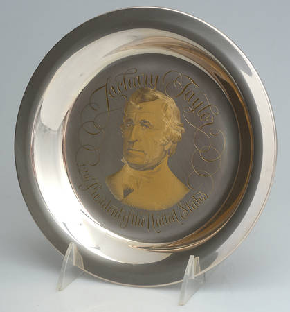 Franklin Mint Presidential Plates Zachary Taylor12th President No Box Franklin Mint Presidential Plates Zachary Taylor12th President No Box