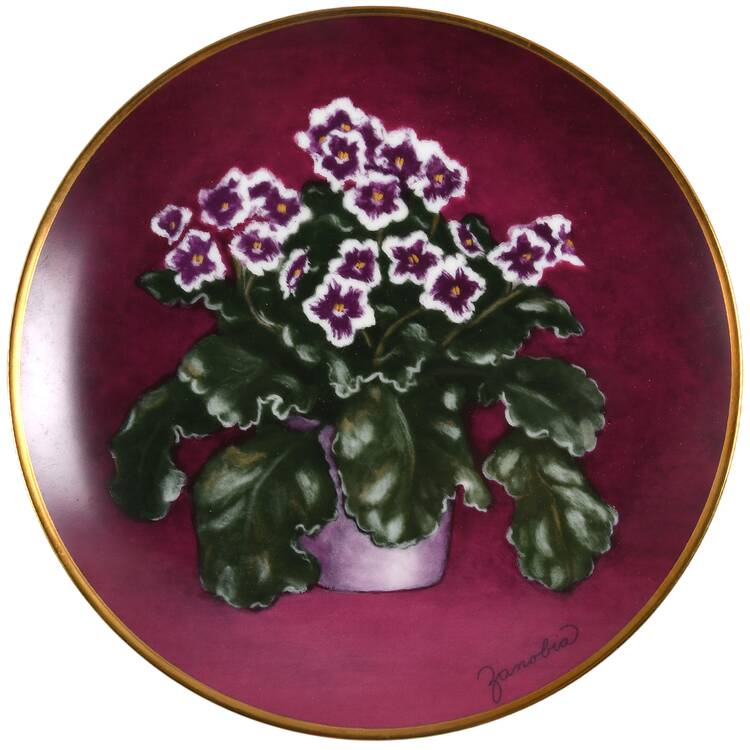 African Violet by Fairmont Collectible