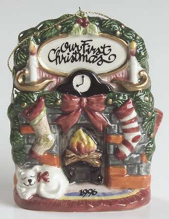 Our First Christmas-Ornament by Fitz & Floyd
