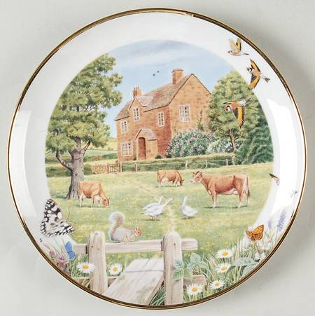 Peter Barrett Cottages by Franklin Mint