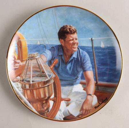 Franklin Mint John F KennedyPresident At The Helm  No Box