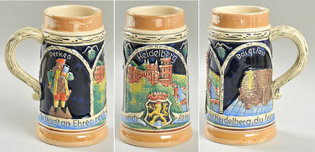 German Beer Steins by Furstenberger