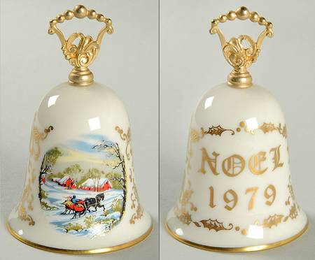 Currier and Ives Bell by Gorham