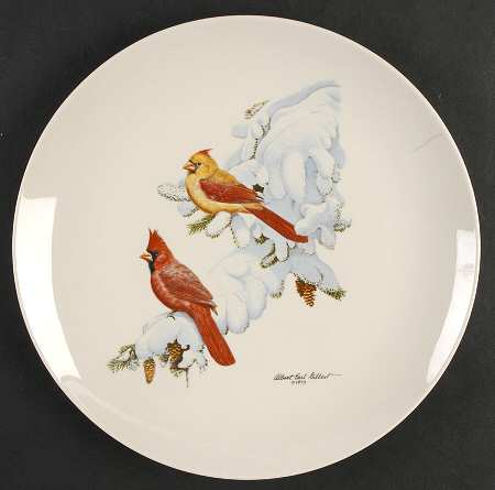 Halberts Christmas Plate by Halberts