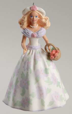 Springtime Barbie by Hallmark Gold Crown