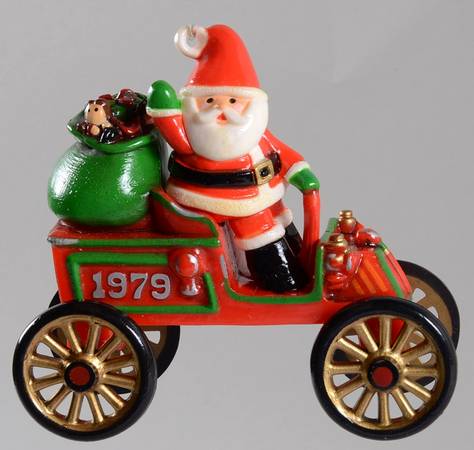 Here Comes Santa by Hallmark Gold Crown