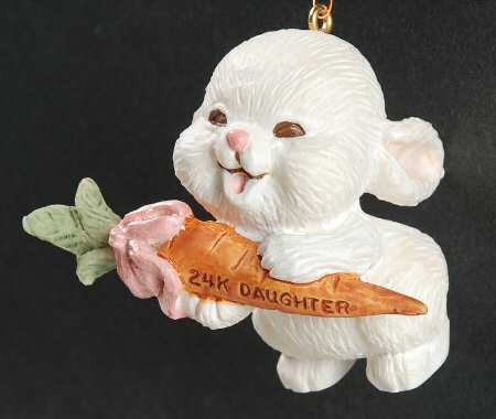 1990 Hallmark Easter Ornaments by Hallmark Gold Crown