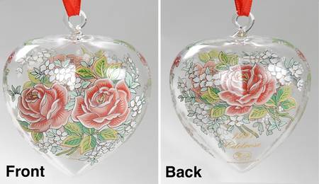 Annual Crystal Spring Heart by Hutschenreuther