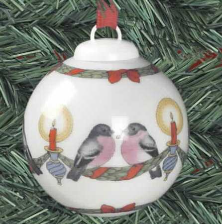 Miniature Ball Ornaments by Hutschenreuther