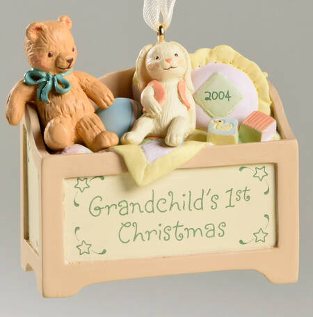 Hallmark 2004 Hallmark Christmas Ornaments Grandchild's First Christmas - Boxed
