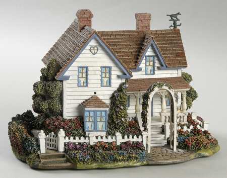 Thomas Kinkade Hometown Spring by Hawthorne Village