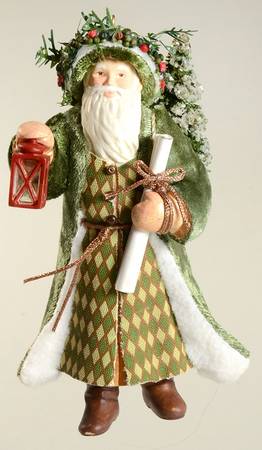 Father Christmas by Hallmark Gold Crown