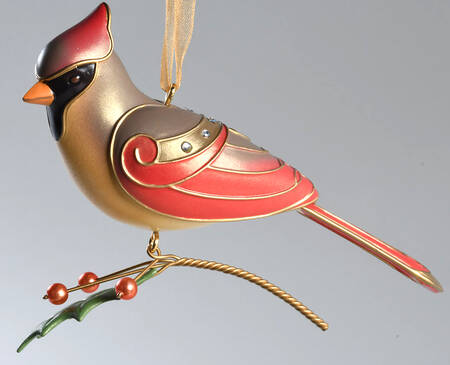 Hallmark Beauty of Birds Lady Cardinal - Ltd Edition - Boxed