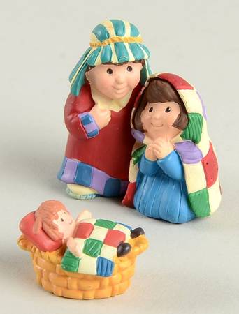 Merry Miniatures Christmas Pageant by Hallmark Gold Crown