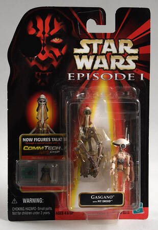 Hasbro Toys Star Wars:The Phantom Menace Gasgano With Pit Droid - Boxed