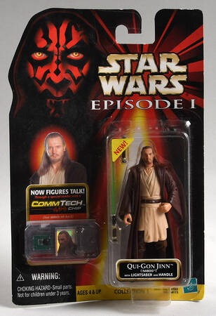 Hasbro Toys Star Wars:The Phantom Menace Qui-Gon Jinn (Naboo) - Boxed