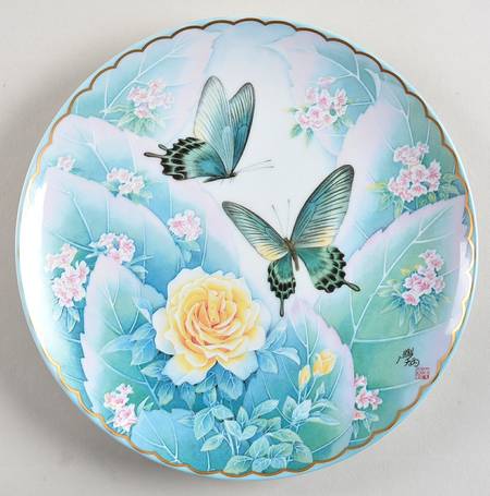 Garden of Satin Wings by Imperial Jingdezhen