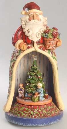 Revolving Christmas Figurines by Jim Shore