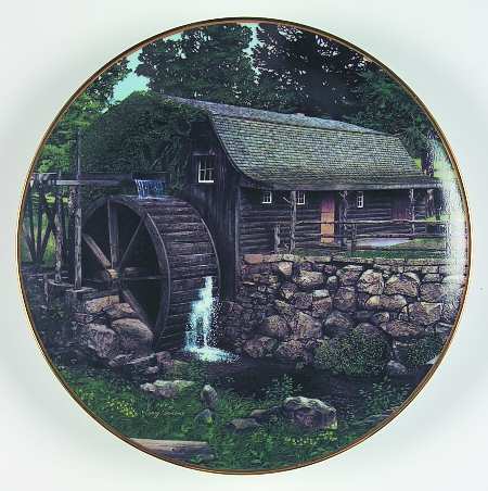 Old Mill Stream by Edwin Knowles