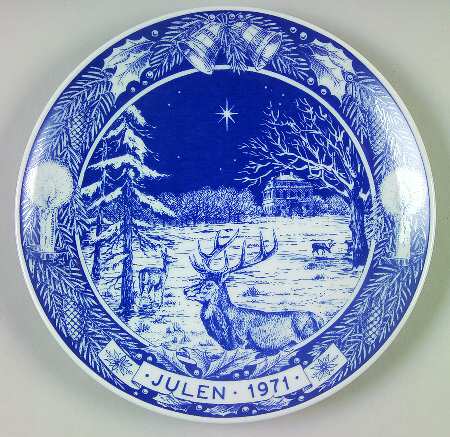 Christmas Plate by Lund & Clausen