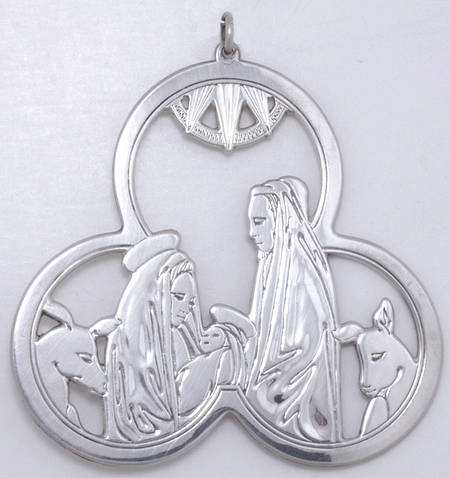 Trefoil by Lunt Silver