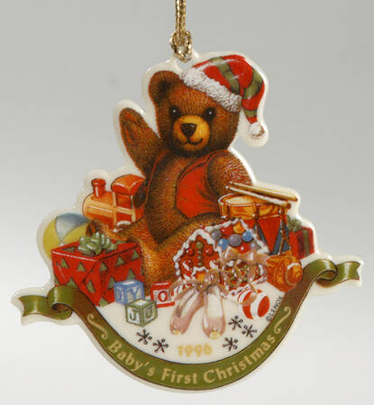 Baby's First Christmas-China Bears by Lenox