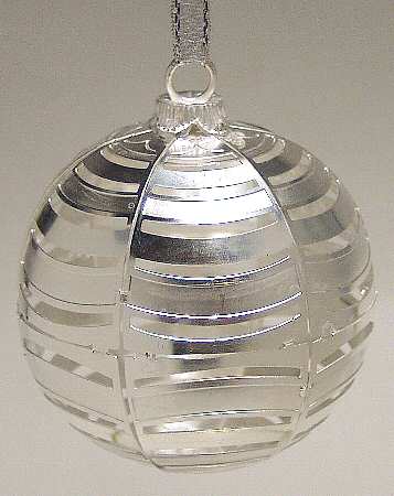 Silver Sphere Ornaments by Lunt Silver