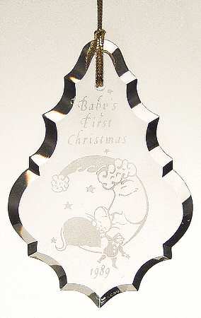 Baby's First Christmas-Crystal by Lenox
