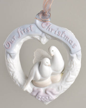 Our First Christmas Ornaments by Lladro