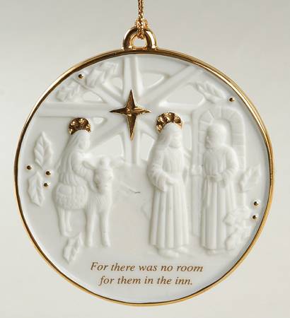 Millennium Nativity Ornaments by Lenox