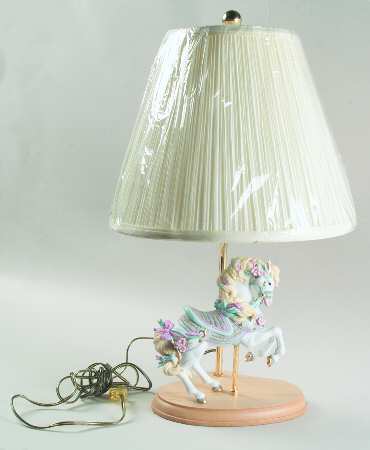 Carousel Lamp by Lenox