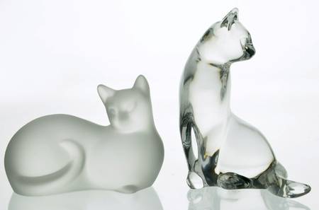 Lenox Fancy Cat Hugs And Kisses-Set Of 2 - No Box
