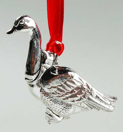 Vintage Silverplate Ornaments by Lunt Silver