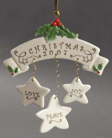 Annual Wishes Ornaments by Lenox