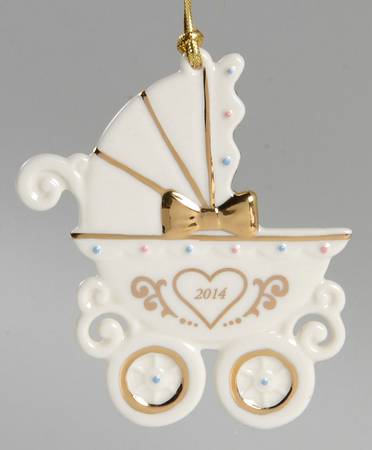 Baby's First Christmas Carriage by Lenox