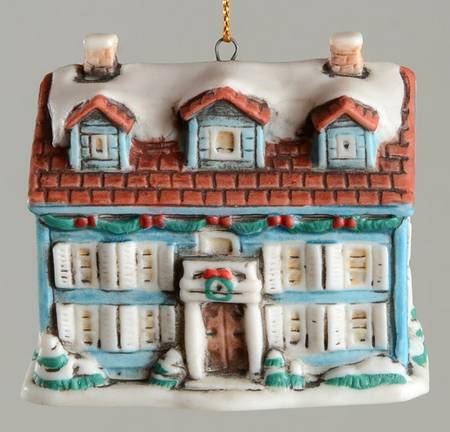 Colonial Village Ornaments by Lefton