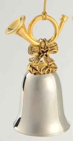 Mini Bell Ornaments by Lunt Silver