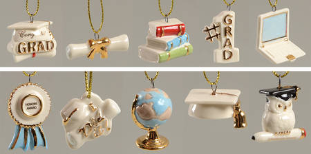 Graduation Ornament Tree Set by Lenox