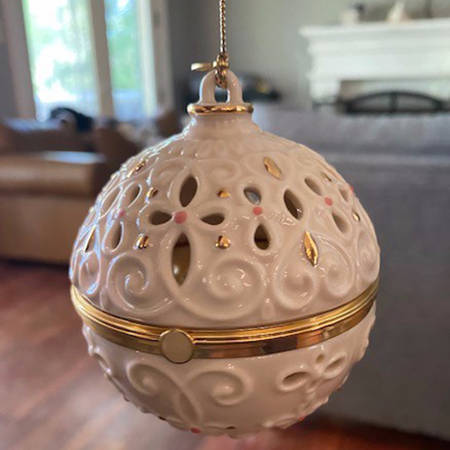 Annual Friendship Ornament by Lenox