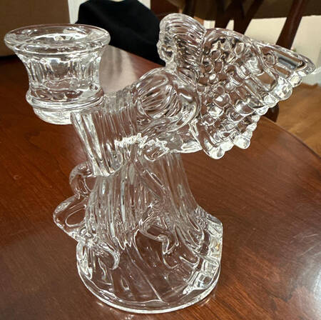 Mikasa Mikasa Figurines & Giftware Rejoice- Angel Candle Holder - Boxed