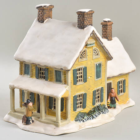 Currier & Ives Miniature Figurine by Museum of the City of New York