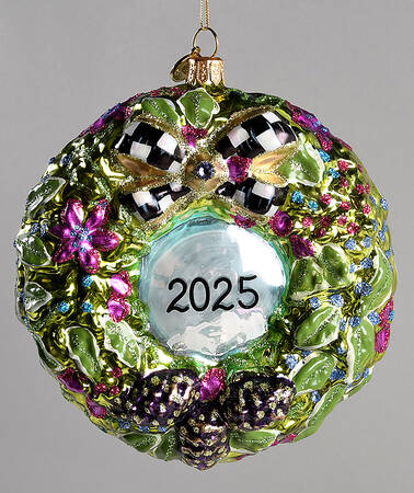 Annual Wreath Ornament by MacKenzie-Childs