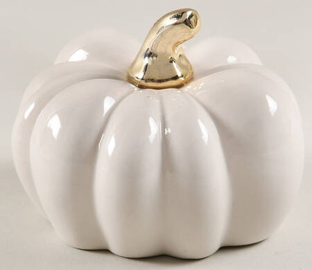 Martha Stewart Pumpkins Mini White Porcelain Pumpkin - No Box