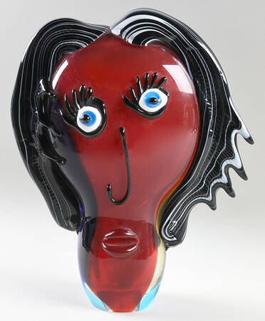 Murano Bust by Murano Glass