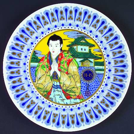 Christmas Plate by Noritake