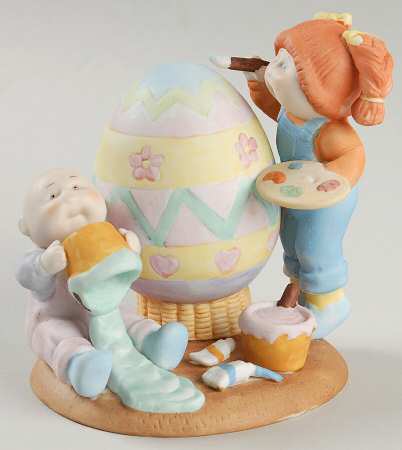 Cabbage Patch Kids-Easter Figurine by Original Appalachian Arts