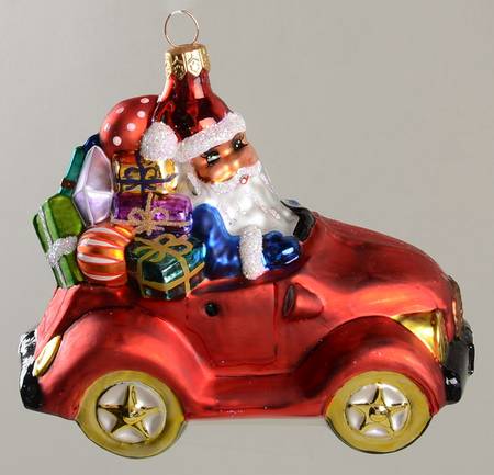 Santa's Transportation by Christopher Radko