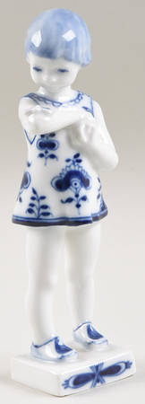 Blue & White Figurine by Royal Copenhagen
