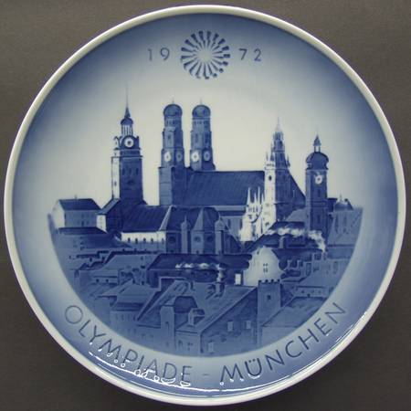 Olympic Plate by Royal Copenhagen